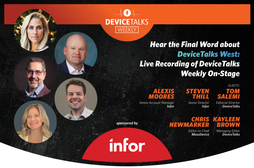 Hear the final word about DeviceTalks West: Live recording of DeviceTalks Weekly on-stage